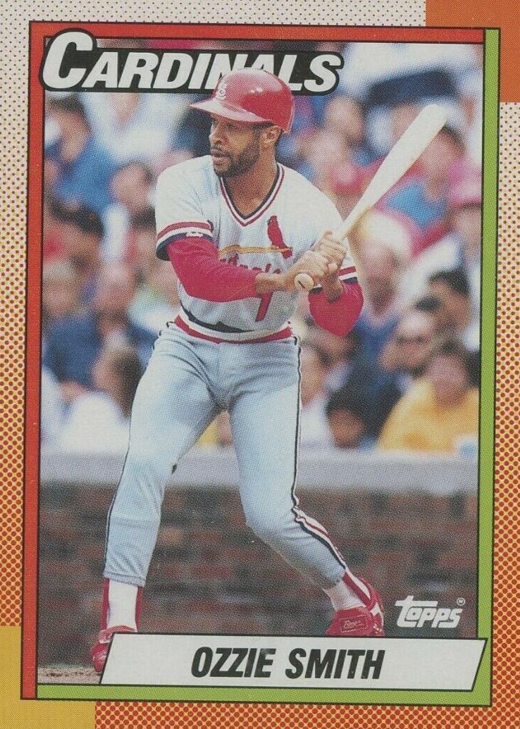 1990 O-Pee-Chee Ozzie Smith #590 Baseball Card