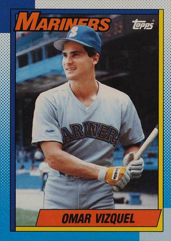 1990 O-Pee-Chee Omar Vizquel #698 Baseball Card