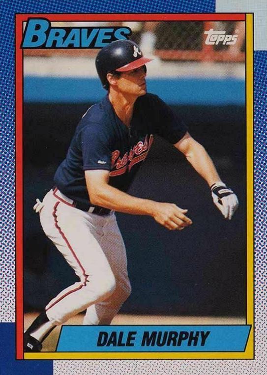 1990 O-Pee-Chee Dale Murphy #750 Baseball Card