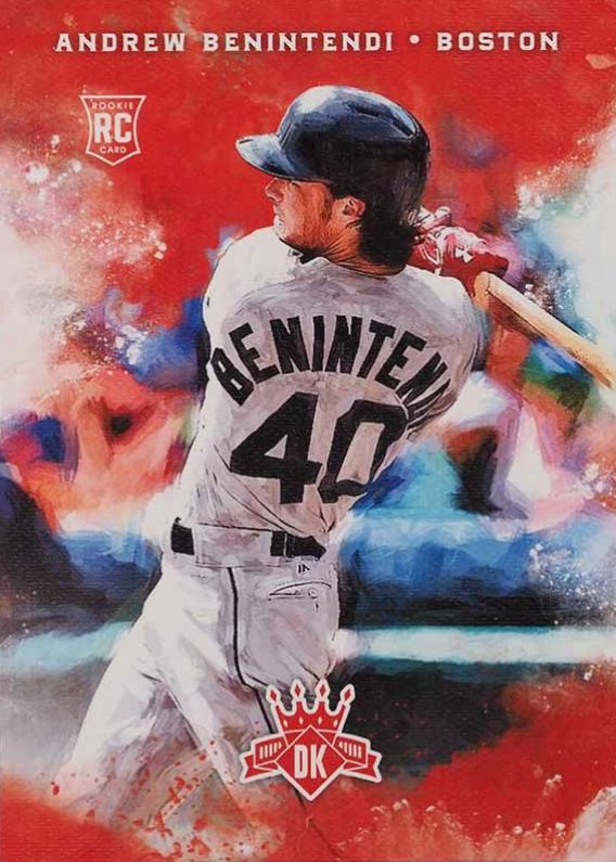 2017 Panini Diamond Kings Andrew Benintendi #131 Baseball Card
