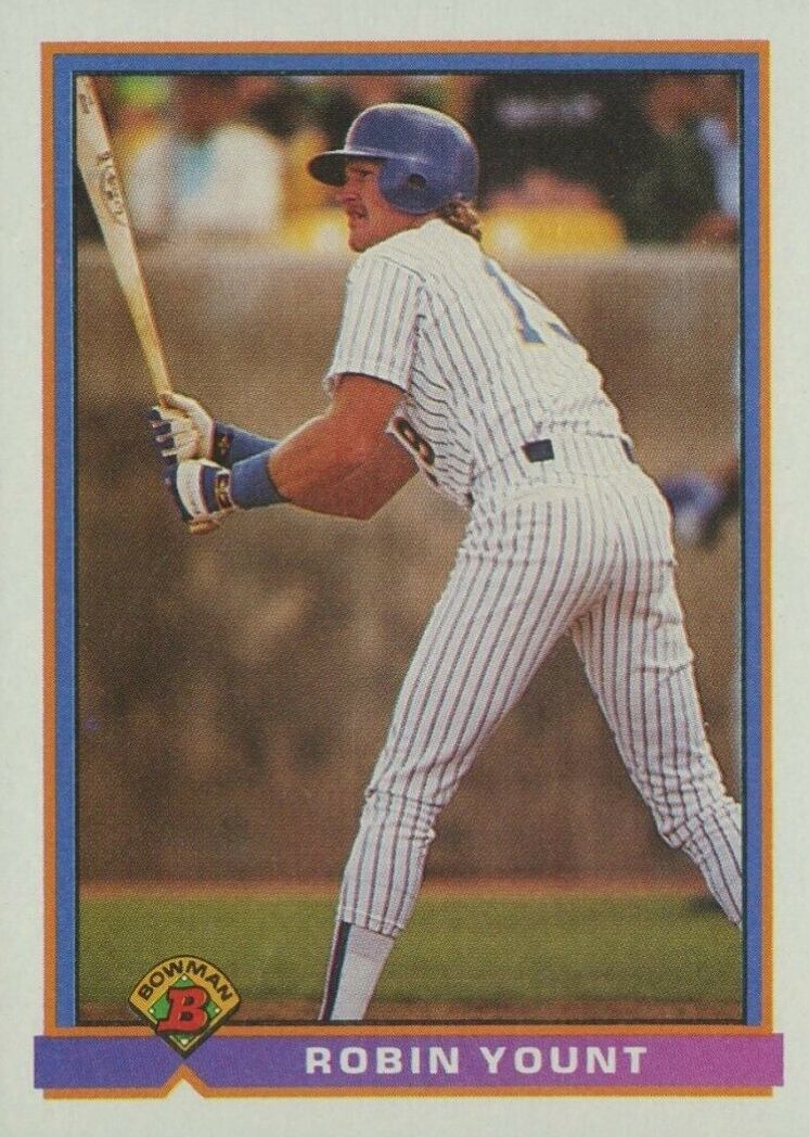 1991 Bowman Robin Yount #55 Baseball Card