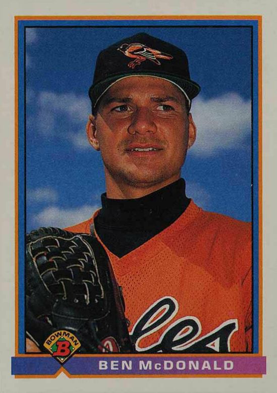 1991 Bowman Ben McDonald #86 Baseball Card