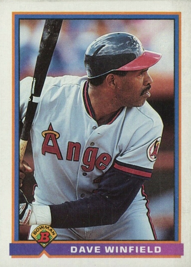 1991 Bowman Dave Winfield #210 Baseball Card