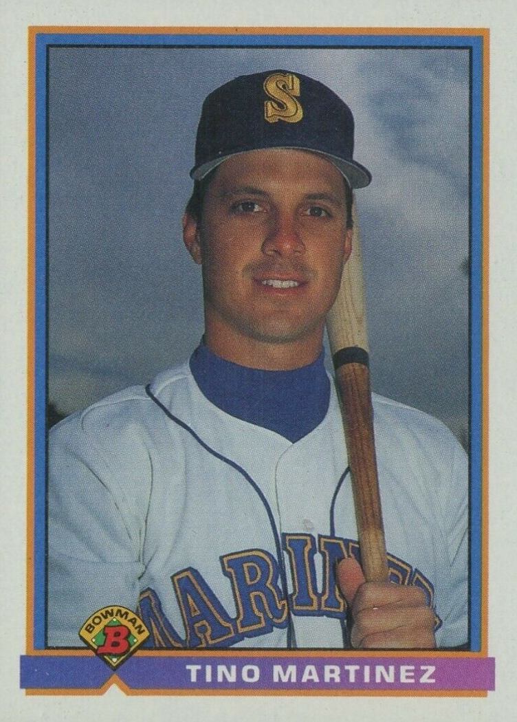 1991 Bowman Tino Martinez #257 Baseball Card