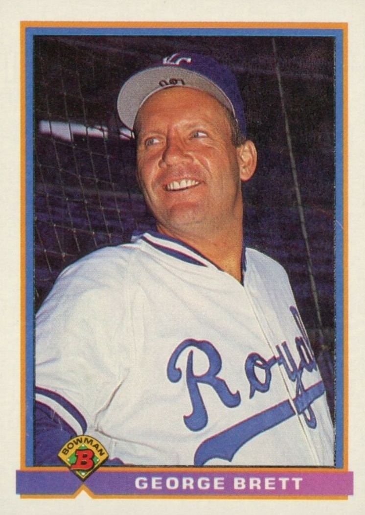 1991 Bowman George Brett #300 Baseball Card