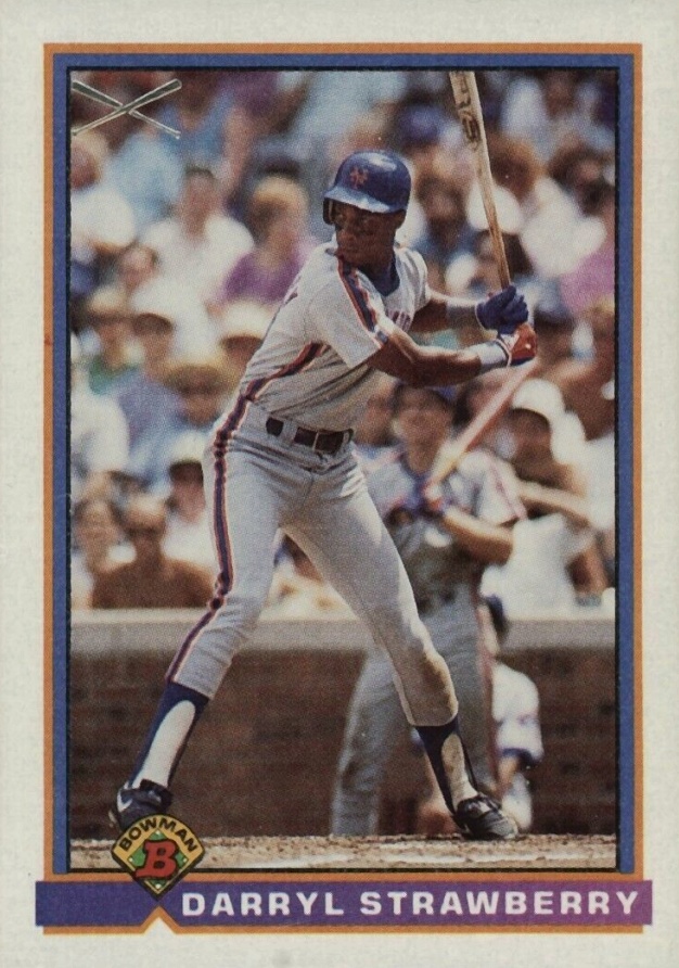 1991 Bowman Darryl Strawberry #382 Baseball Card