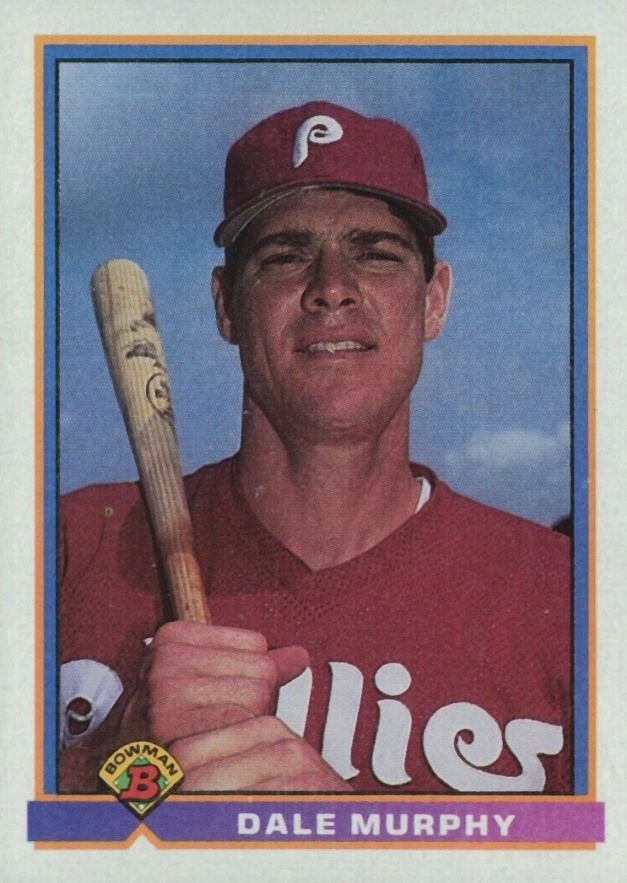 1991 Bowman Dale Murphy #486 Baseball Card