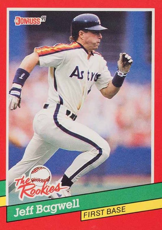 1991 Donruss Rookies Jeff Bagwell #30 Baseball Card