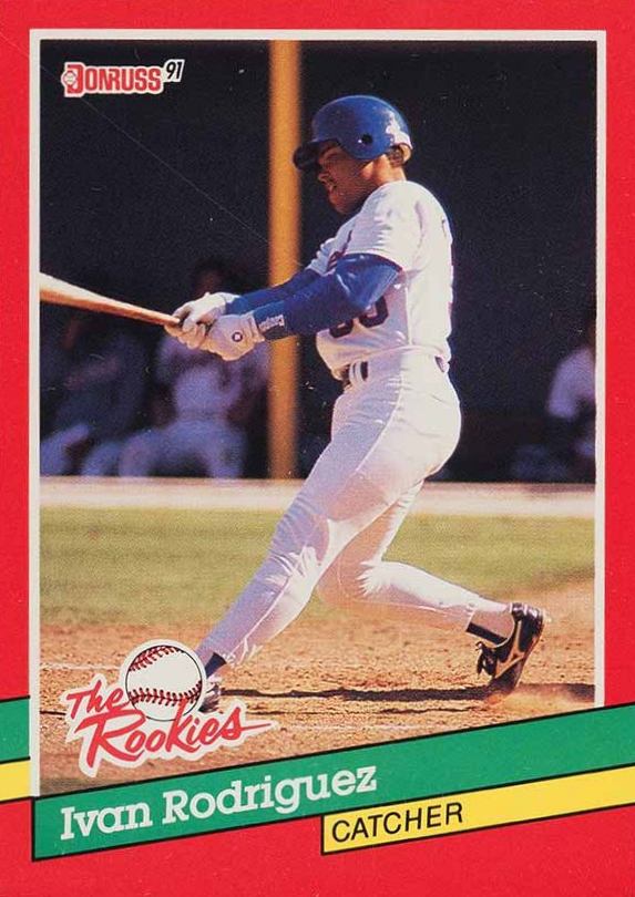 1991 Donruss Rookies Ivan Rodriguez #33 Baseball Card
