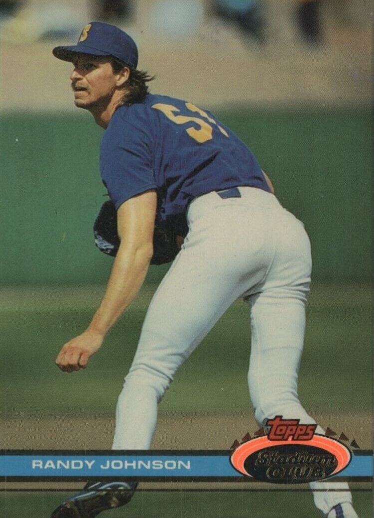 1991 Stadium Club Randy Johnson #409 Baseball Card