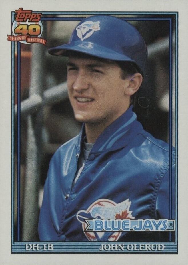 1991 Topps John Olerud #168 Baseball Card