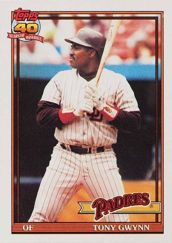 1991 Topps Tony Gwynn #180 Baseball Card
