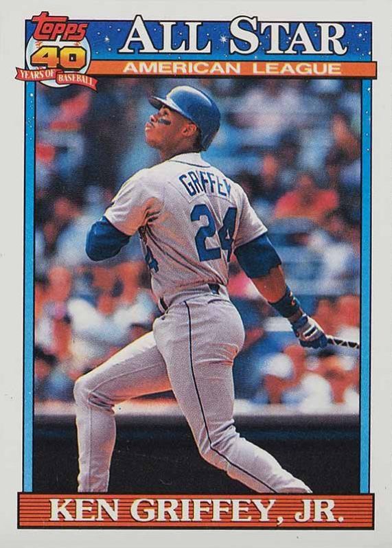 1991 Topps Ken Griffey Jr. #392 Baseball Card
