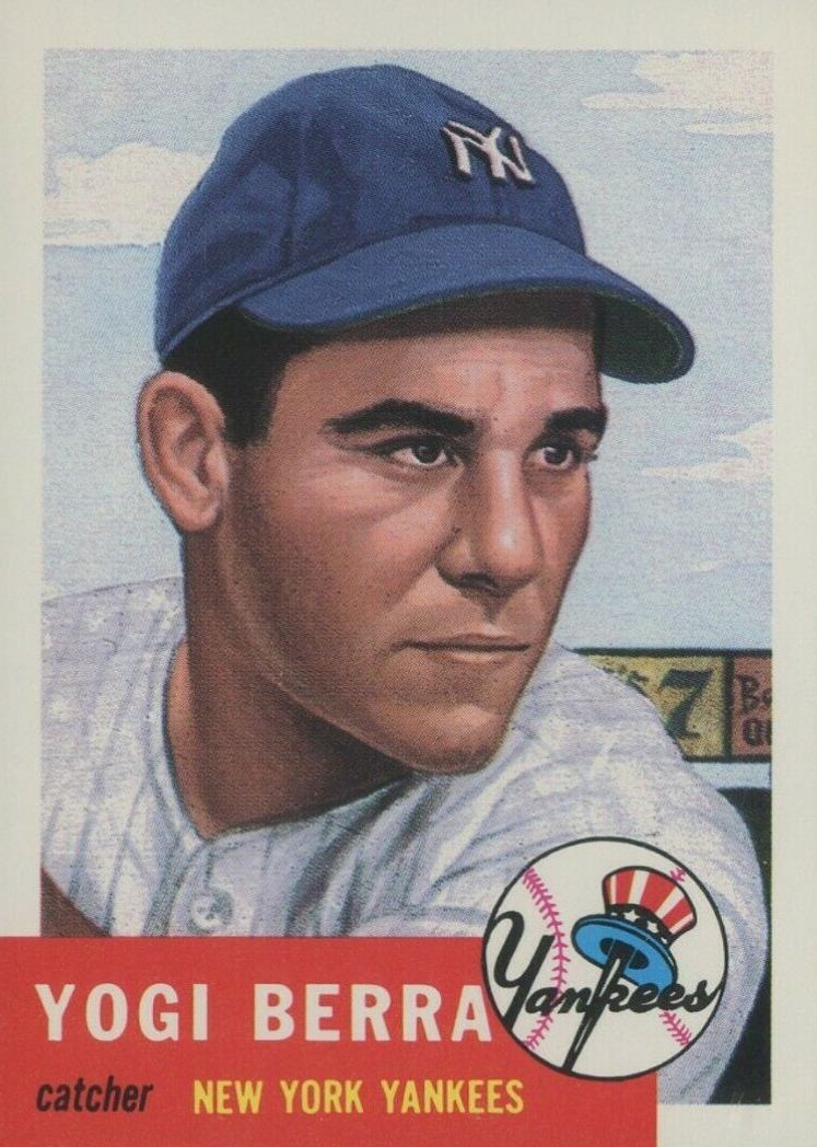 1991 Topps Archives 1953 Reprints Yogi Berra #104 Baseball Card