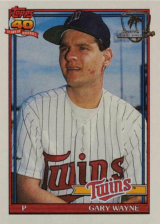 1991 Topps Desert Shield Gary Wayne #207 Baseball Card