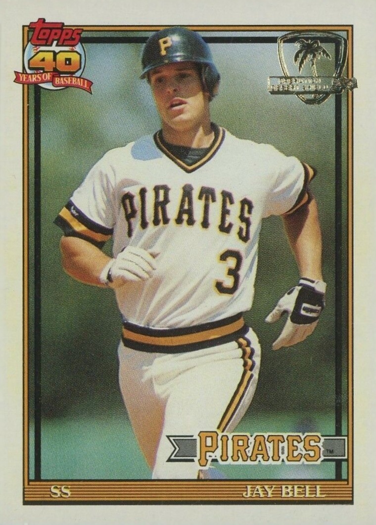 1991 Topps Desert Shield Jay Bell #293 Baseball Card
