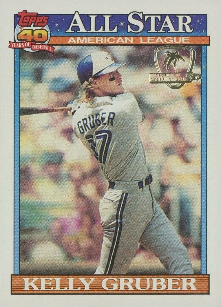 1991 Topps Desert Shield Kelly Gruber #388 Baseball Card