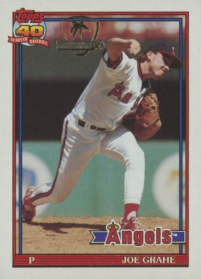 1991 Topps Desert Shield Joe Grahe #426 Baseball Card