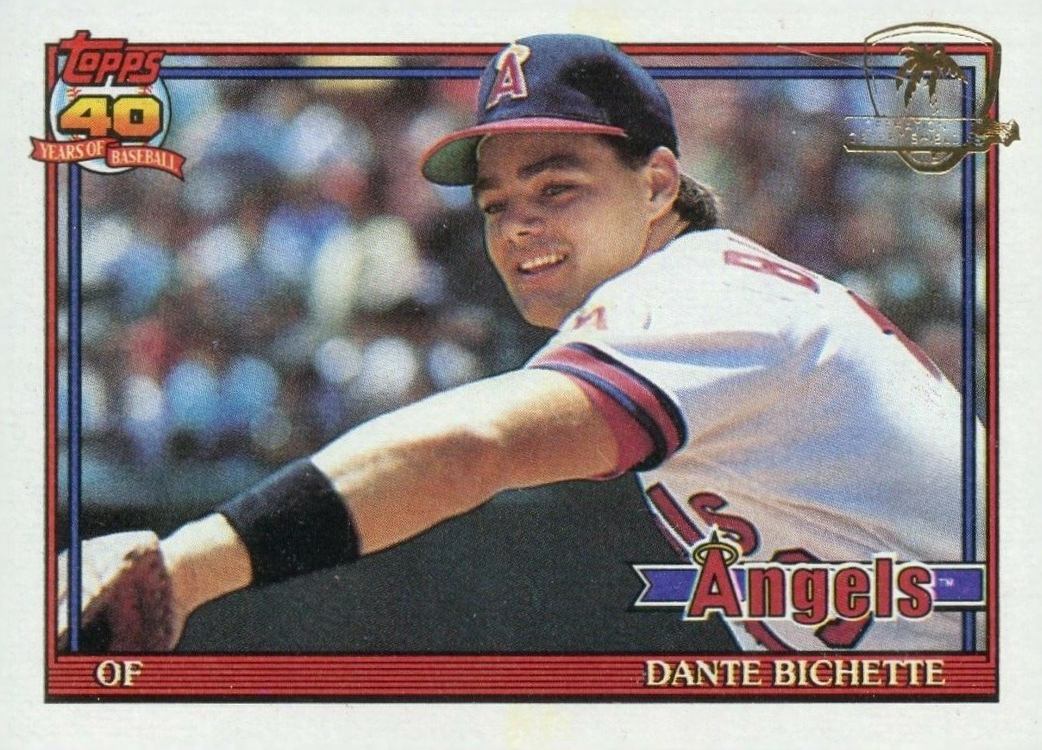 1991 Topps Desert Shield Dante Bichette #564 Baseball Card