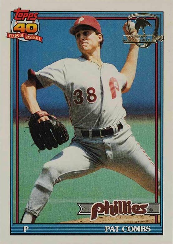1991 Topps Desert Shield Pat Combs #571 Baseball Card
