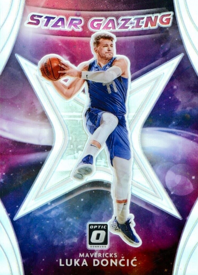 2020 Panini Donruss Optic Star Gazing Luka Doncic #4 Basketball Card
