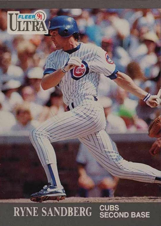 1991 Ultra  Ryne Sandberg #66 Baseball Card