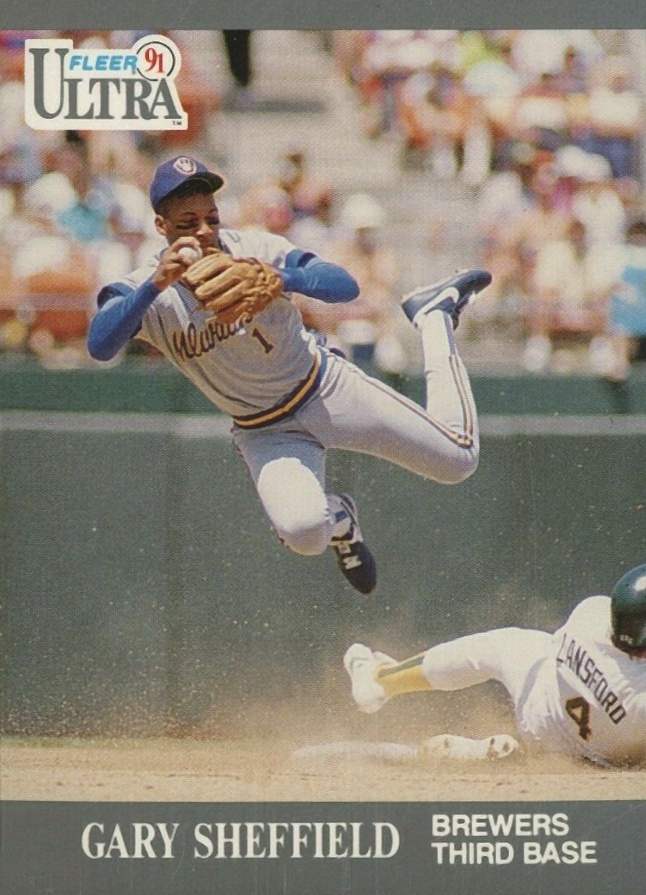 1991 Ultra  Gary Sheffield #180 Baseball Card