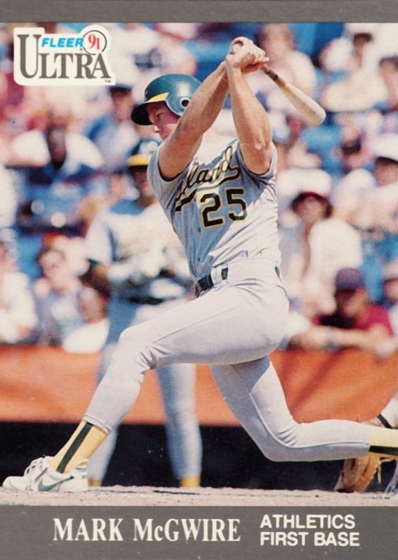 1991 Ultra  Mark McGwire #251 Baseball Card