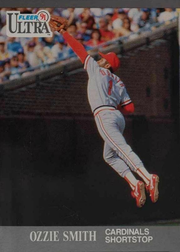 1991 Ultra  Ozzie Smith #296 Baseball Card