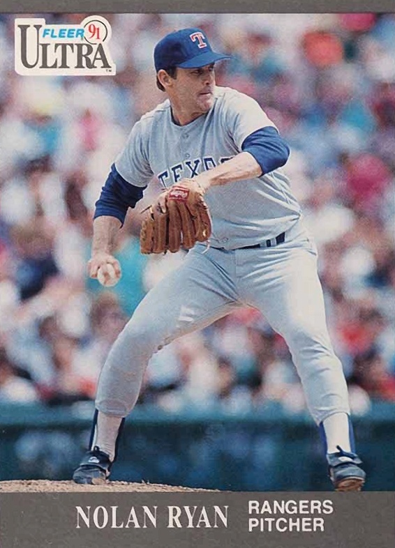 1991 Ultra  Nolan Ryan #355 Baseball Card