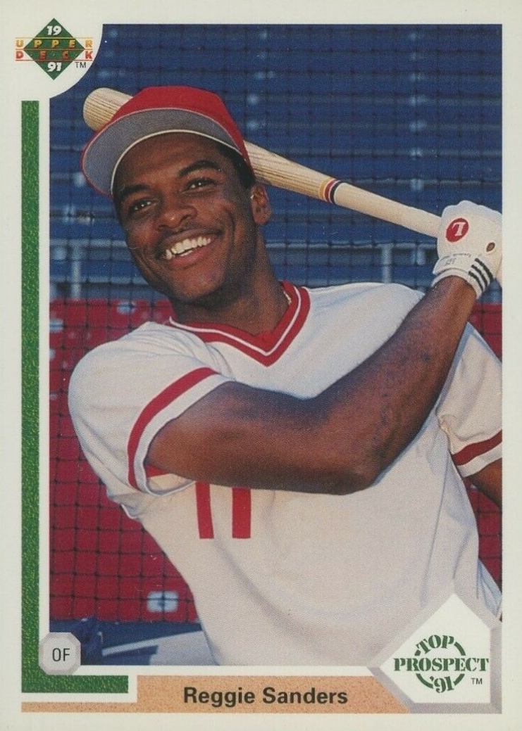 1991 Upper Deck Reggie Sanders #71 Baseball Card