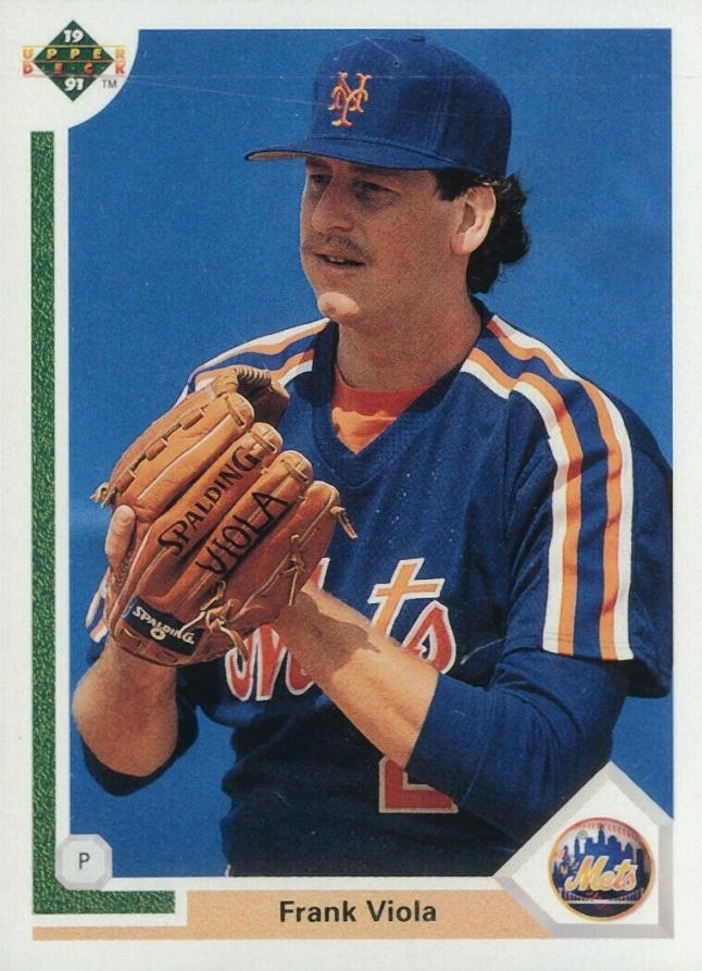 1991 Upper Deck Frank Viola #122 Baseball Card