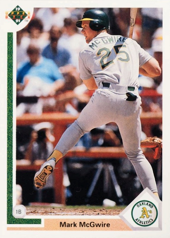 1991 Upper Deck Mark McGwire #174 Baseball Card