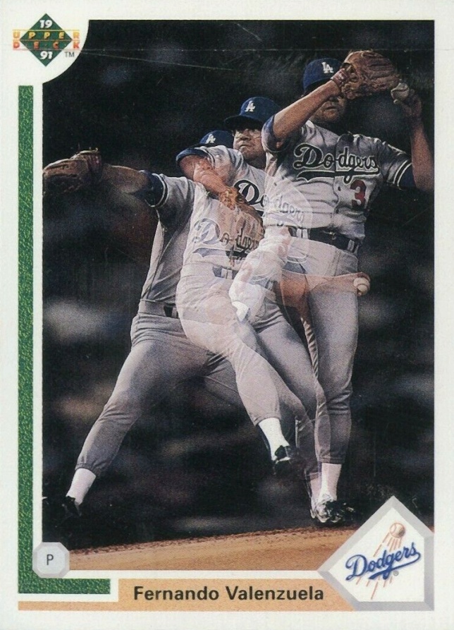 1991 Upper Deck Fernando Valenzuela #175 Baseball Card