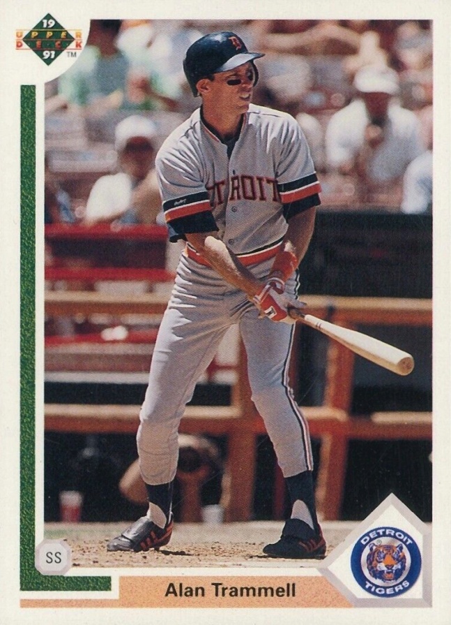 1991 Upper Deck Alan Trammell #223 Baseball Card