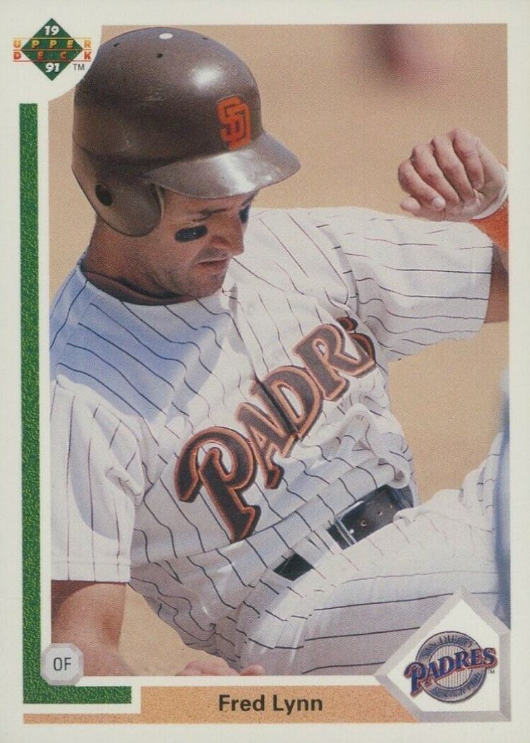 1991 Upper Deck Fred Lynn #273 Baseball Card