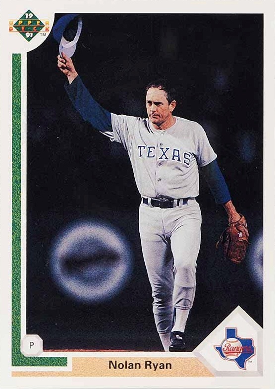1991 Upper Deck Nolan Ryan #345 Baseball Card