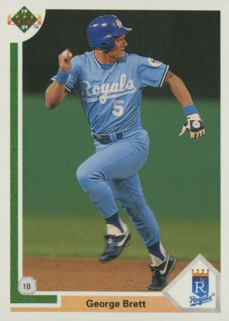 1991 Upper Deck George Brett #525 Baseball Card