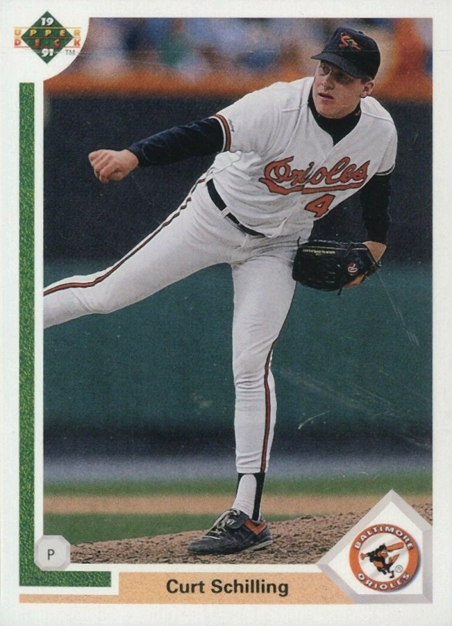 1991 Upper Deck Curt Schilling #528 Baseball Card