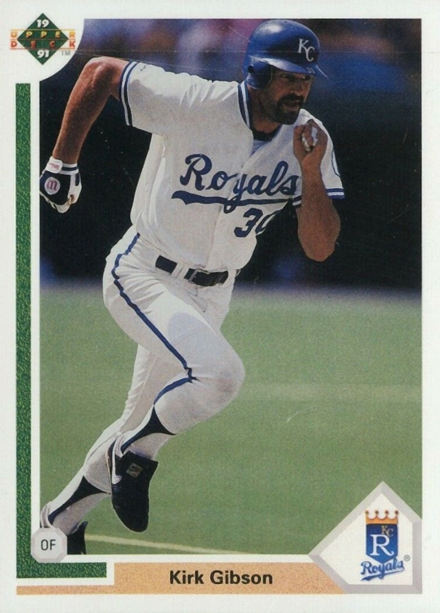 1991 Upper Deck Kirk Gibson #737 Baseball Card
