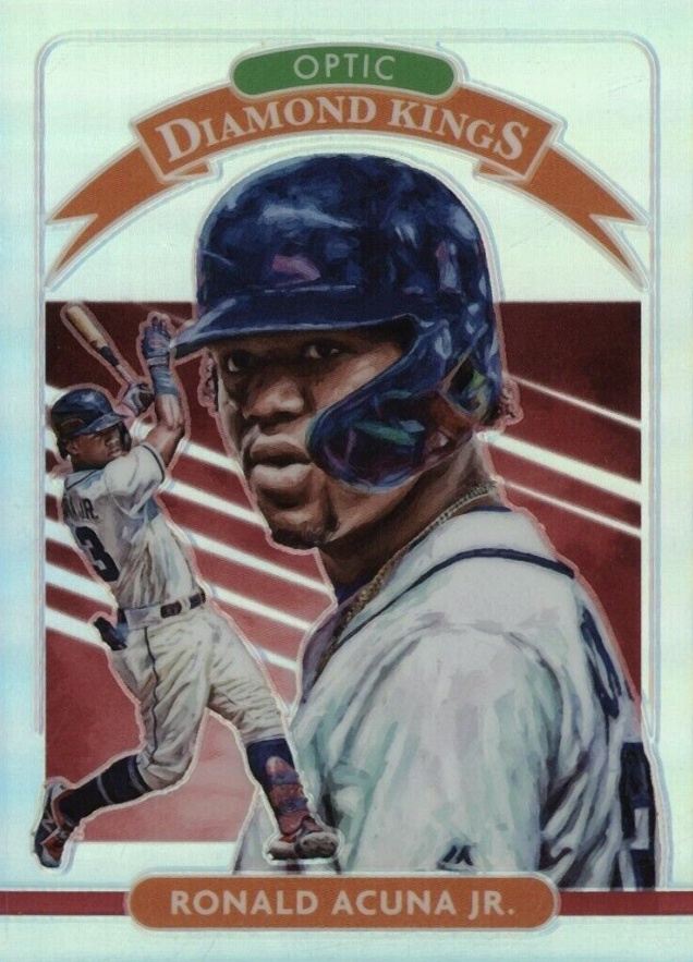 2020 Panini Donruss Optic Ronald Acuna Jr. #8 Baseball Card