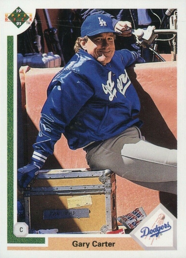 1991 Upper Deck Gary Carter #758 Baseball Card