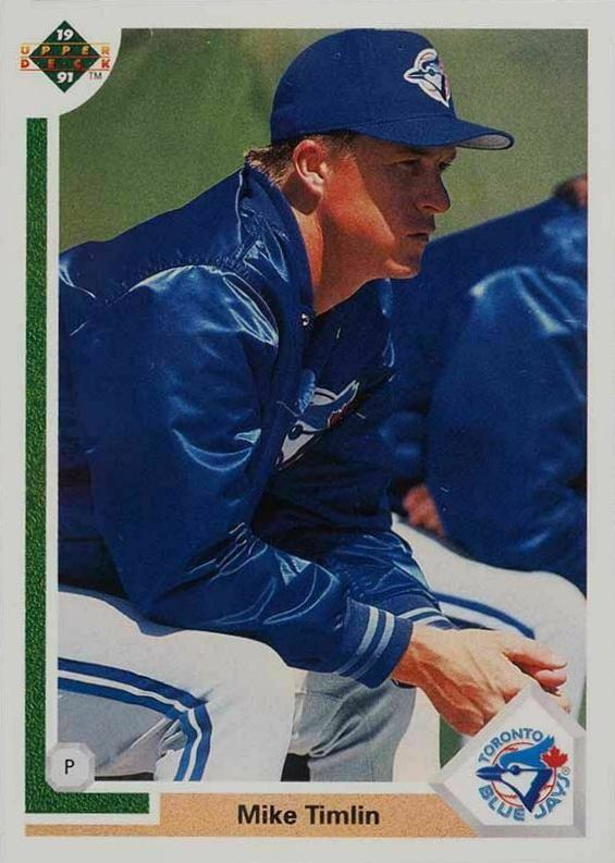 1991 Upper Deck Mike Timlin #785 Baseball Card