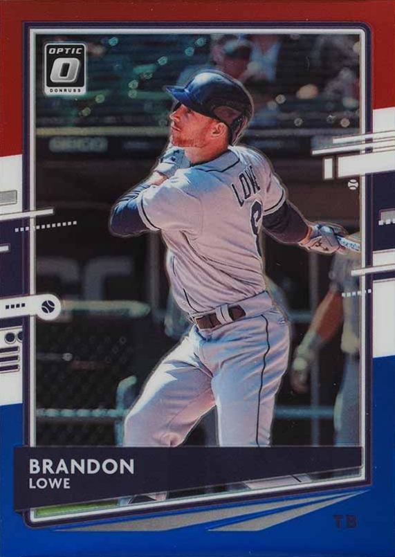 2020 Panini Donruss Optic Brandon Lowe #167 Baseball Card