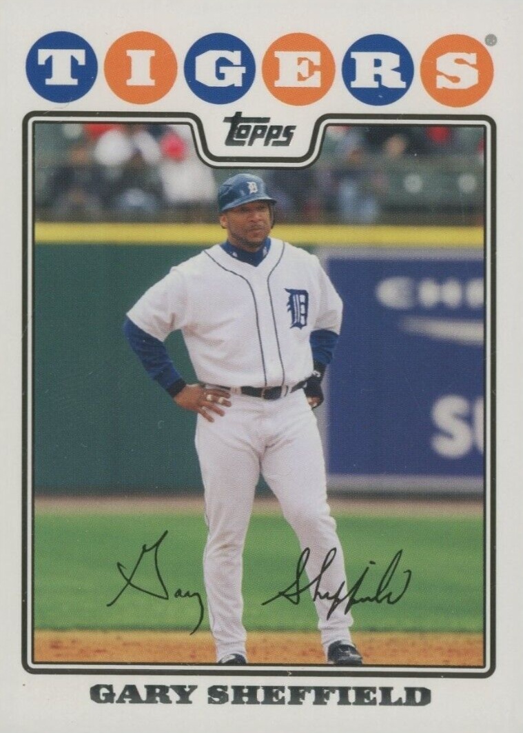 2008 Topps Gary Sheffield #620 Baseball Card