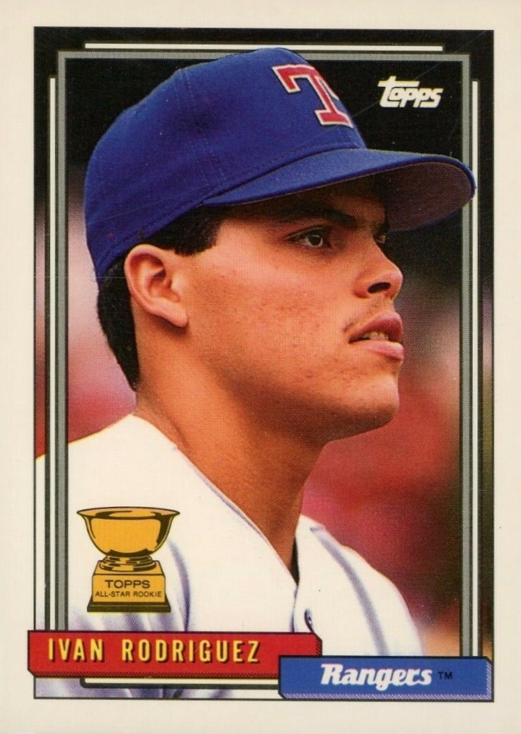1992 Topps Ivan Rodriguez #78 Baseball Card