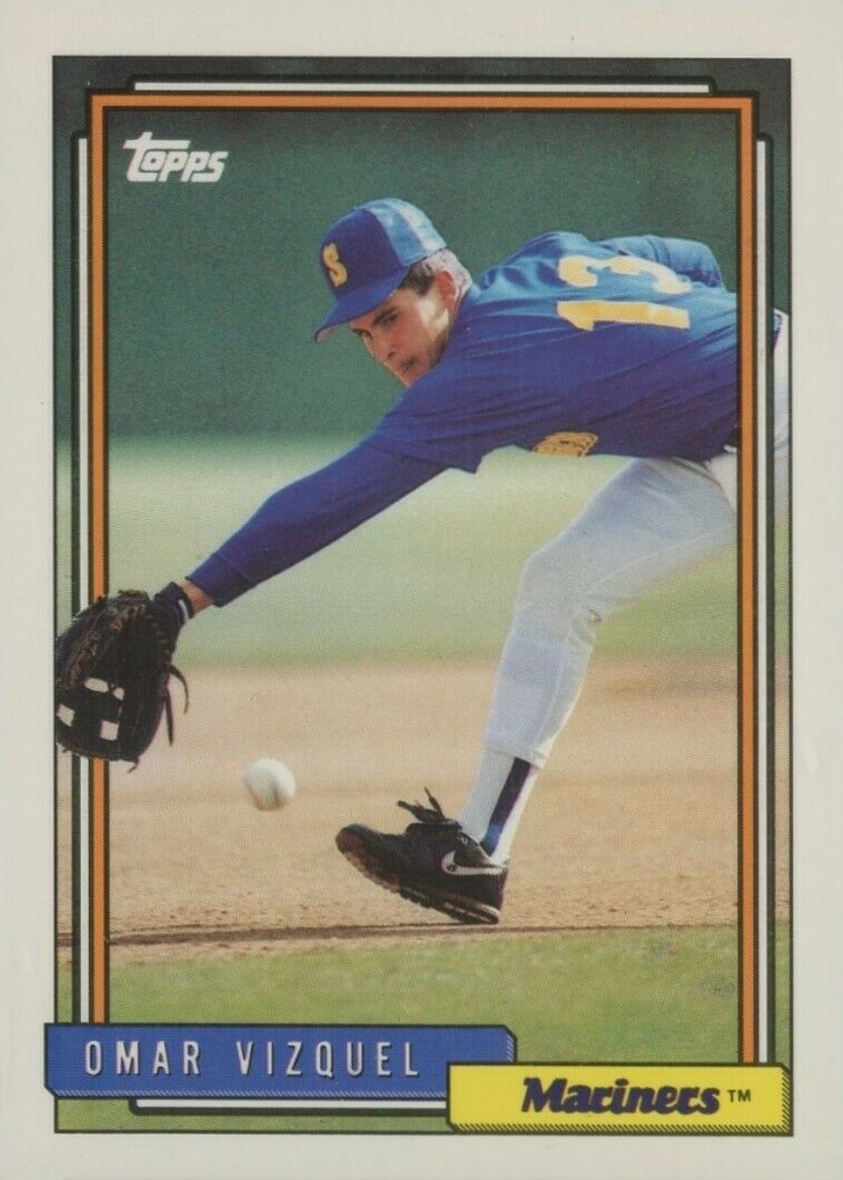 1992 Topps Omar Vizquel #101 Baseball Card
