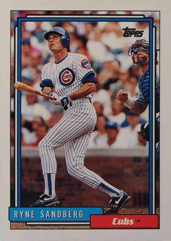 1992 Topps Ryne Sandberg #110 Baseball Card