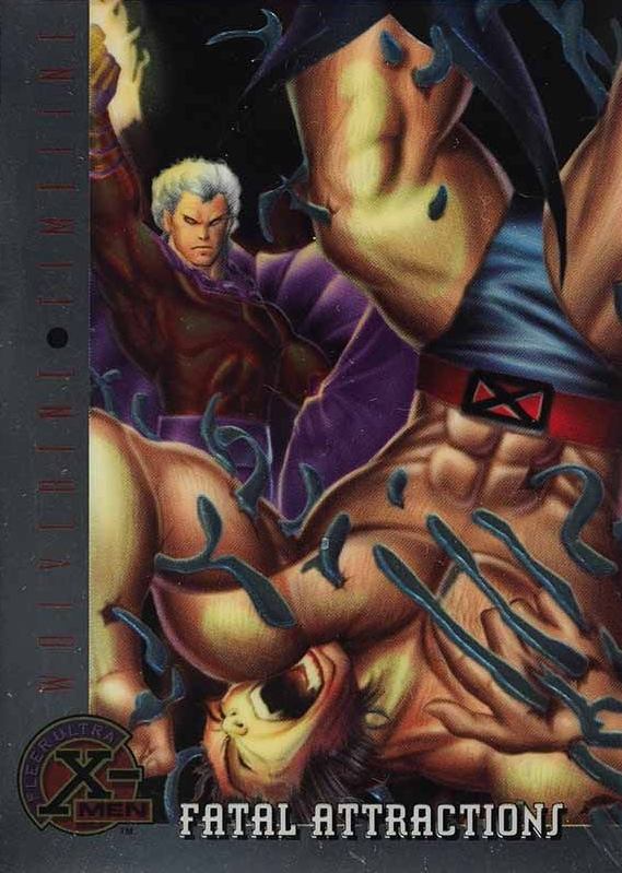 1995 Ultra X-Men All Chromium Fatal Attractions #86 Non-Sports Card