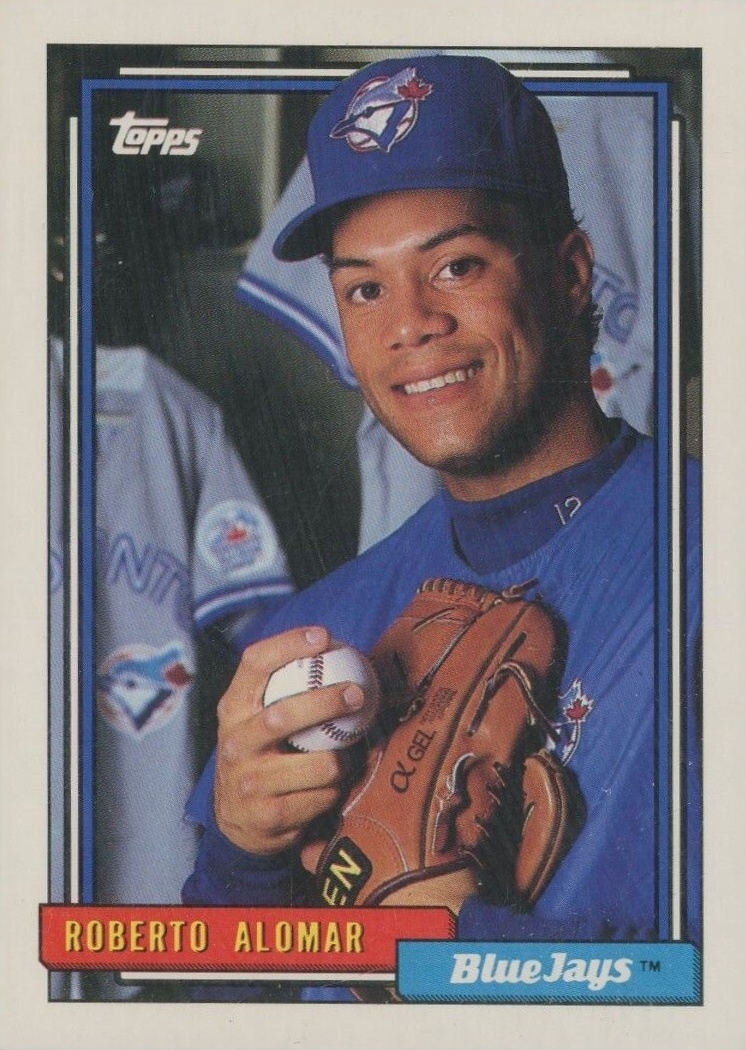 1992 Topps Roberto Alomar #225 Baseball Card